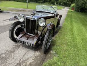 1935 MG PB Midget - Marshall 75 Supercharger | Extensive Award Winning Competition History&nbsp;