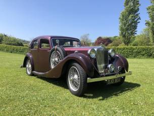 1936 MG VA Saloon - Significant History- Olympia Motor Show Car