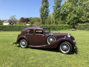 1936 MG VA Saloon - Significant History- Olympia Motor Show Car