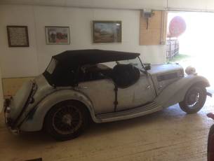 1936 Riley 12/4 Lynx &ndash; partly restored