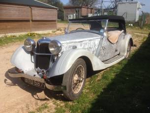 1936 Riley 12/4 Lynx &ndash; partly restored