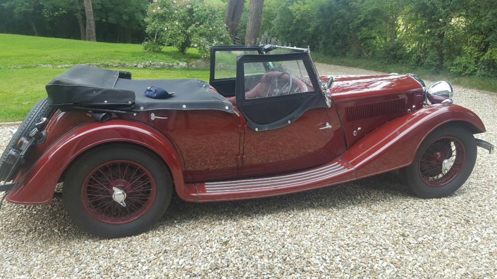 1936 Riley 12/4 Lynx - Previous owner for 51 years