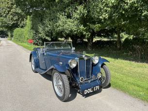 1937 MG TA  (original MPJG engine)