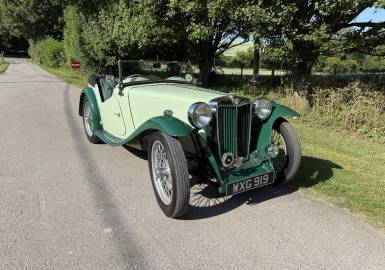 1938 MG Midget &lsquo;Series TA&rsquo; - 'nut and bolt restoration'