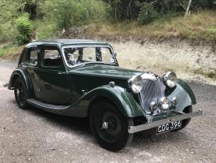 1938 Riley 12/4 Kestrel - Rare Six-Light Model with Overdrive