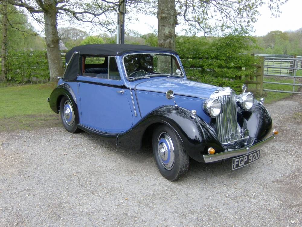 1938 Sunbeam Talbot Ten Drophead Coupe :: Vintage and Classic Cars Sold ...