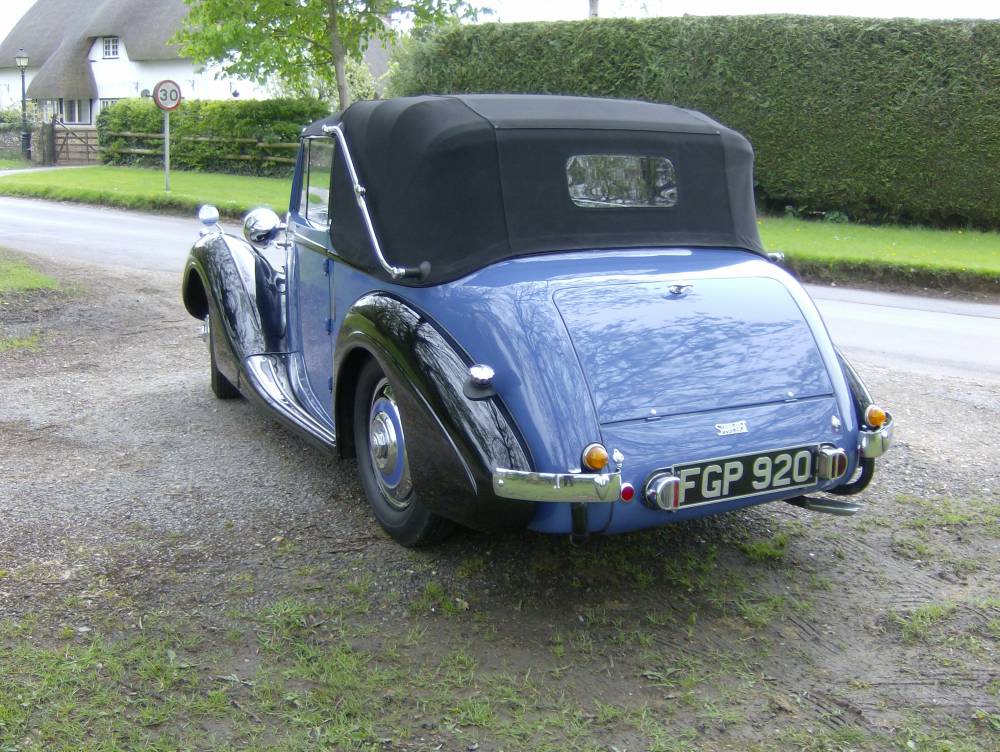 1938 Sunbeam Talbot Ten Drophead Coupe :: Vintage and Classic Cars Sold ...