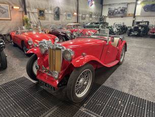 1946 MG TC- competed on HERO-ERA&rsquo;s Flying Scotsman Rally